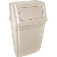 Slim Jim&reg; Containers, Swing Lid, Plastic, Fits Container Size: 19-1/2" x 12" Seaboard Timber Mart