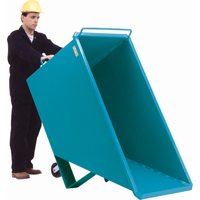 Chariot basculeur en acier, Acier, 1 vg³, Capacit&eacute; de charge de 2000 lb Seaboard Timber Mart