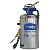 Premier Series Pro Sprayer, 2 gal. (7.6 L), Stainless Steel, 12" Wand Seaboard Timber Mart