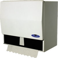 Roll or Single-Fold Towel Dispenser , Manual, 10.5" W x 6.75" D x 9.5" H Seaboard Timber Mart