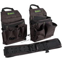 Ceinture porte-outils combin&eacute;e, Polyester, Noir Seaboard Timber Mart