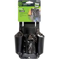 Poche pour ceinture porte-outils, Porte-outil multiple, Cuir, 4 Poches Seaboard Timber Mart