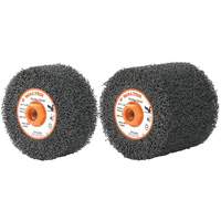 Tambours FX Flex, 4-1/4" dia. x 2" la, 5/8"-11 Arbre, Grain Flex, gros Seaboard Timber Mart