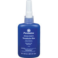 Adh&eacute;sif frein-filet &agrave; adh&eacute;rence amovible, Bleu, Moyen, 50 ml, Bouteille Seaboard Timber Mart