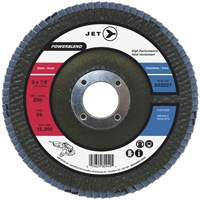 PowerBlend Flap Disc, 7" x 7/8", Type 29, Z40 Grit, Zirconia Alumina Seaboard Timber Mart
