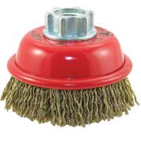 Brosse-boisseau &agrave; fils ondul&eacute;s MAXI-CRIMPED de premi&egrave;re qualit&eacute; Seaboard Timber Mart