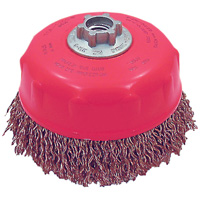 Brosse-boisseau &agrave; fils ondul&eacute;s MAXI-CRIMPED de premi&egrave;re qualit&eacute; Seaboard Timber Mart