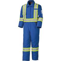 5522A High Visibility FR Rated & Arc Rated Safety Coveralls, Size 2X-Large, Royal Blue, 58 cal/cm² Seaboard Timber Mart