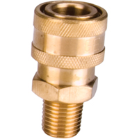 Douille femelle 1/4" &agrave; d&eacute;saccouplement rapide en laiton Seaboard Timber Mart