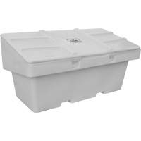 Contenants pour sel & sable SOS, Avec Moraillon, 72" x 36" x 36", 36 pi³, Gris Seaboard Timber Mart