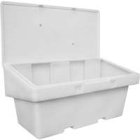 Contenants pour sel & sable SOS, Avec Moraillon, 72" x 36" x 36", 36 pi³, Gris Seaboard Timber Mart