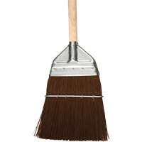 Railway & Track Broom, Wood Handle, Polypropylene Bristles, 56" L Seaboard Timber Mart