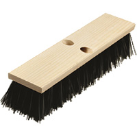Heavy-Duty Street Broom, 14", Coarse/Stiff, Polypropylene Bristles Seaboard Timber Mart