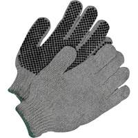 Classic Grip Gloves, Poly/Cotton, Single Sided, Large Seaboard Timber Mart