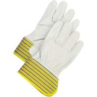 Gants d'ajusteur classiques, Grand, Paume en Cuir fleur de vache, Doublure en Molleton Seaboard Timber Mart
