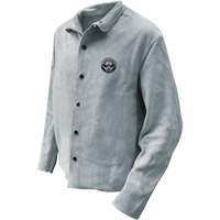 Veste de soudeur, Cuir, 2T-Grand, Gris Seaboard Timber Mart
