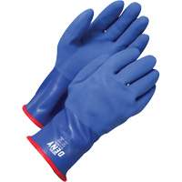 Deny Coated Gloves, Size 10, 12" L, PVC, Acrylic Inner Lining Seaboard Timber Mart