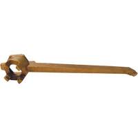 Drum Plug Wrench, 12" Handle, Bronze Seaboard Timber Mart