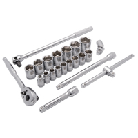 Jeu de douilles SAE, 22 Mcx, Prise de 1/2" Seaboard Timber Mart