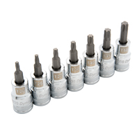 Jeu de douilles standards, Torx, Prise 1/2", 7 mrcx Seaboard Timber Mart