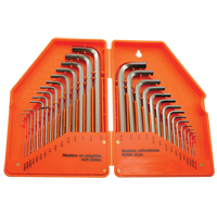 Jeu de cl&eacute;s hexagonales, 30 mcx, M&eacute;trique & imp&eacute;rial Seaboard Timber Mart
