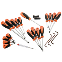 Jeu de tournevis, 36 mcx Seaboard Timber Mart