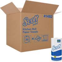 Scott&reg; Kitchen Roll Towels, 1 Ply, 128 Sheets/Roll, 11" W, 8.78" L Seaboard Timber Mart