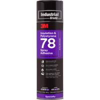 Polystyrene Foam Insulation 78 Spray Adhesive, 24 oz., Aerosol Can, Clear Seaboard Timber Mart