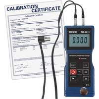 Thickness Gauge with ISO Certificate, Digital Display, Ultrasound, 0.05" to 7.9" (1.5 mm to 200 mm) Range Seaboard Timber Mart