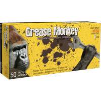 Grease Monkey&reg; Gloves, Large, Nitrile, 8-mil, Powder-Free, Black Seaboard Timber Mart