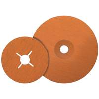 Coolcut XX Sanding Disc, Aluminum Oxide/Ceramic, 24, 4-1/2" Dia x 7/8" Arbor Seaboard Timber Mart