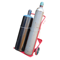 Chariot pour bouteilles, Roues Caoutchouc moul&eacute;, Base de 25-1/2"la x 7"lo, 350 lb Seaboard Timber Mart