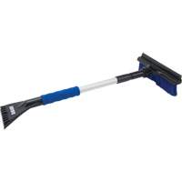 Snow Brush, Telescopic, Polypropylene Blade, 32-1/2" Long, Blue Seaboard Timber Mart