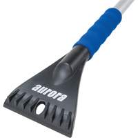 Snow Brush, Telescopic, Polypropylene Blade, 32-1/2" Long, Blue Seaboard Timber Mart
