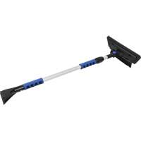 Snow Brush, Telescopic, EVA Foam Blade, 48" Long, Black/Blue Seaboard Timber Mart