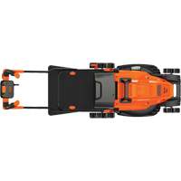 Lawn Mower with Comfort Grip Handle, Push Walk-Behind, Electric, 17" Cutting Width Seaboard Timber Mart