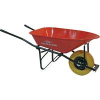 Brouette dentrepreneur Big Wheel, 6 pi³, plateau Acier Seaboard Timber Mart