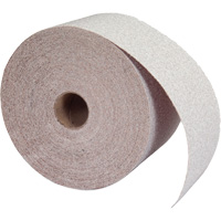 Rouleau de papier abrasif PSA sans chargement, Oxyde d'aluminium, 2-3/4" la x 90' lo, Grain 120 Seaboard Timber Mart
