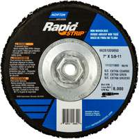 Bear-Tex&reg; Rapid Strip Non-Woven Depressed Center Discs, 7" Dia., Extra Coarse Grit, Silicon Carbide Seaboard Timber Mart