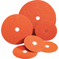 Disques en fibre Blaze, C&eacute;ramique d'alumine, 24, 4-1/2" Dia x 7/8" Arbre Seaboard Timber Mart
