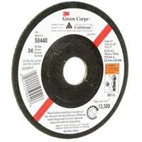 Green Corps Flexible Grinding Wheel, 4-1/2" x 1/8", 7/8" Arbor, Ceramic, Type 27 Seaboard Timber Mart