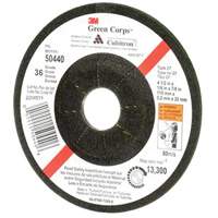Green Corps Flexible Grinding Wheel, 4-1/2" x 1/8", 7/8" Arbor, Ceramic, Type 27 Seaboard Timber Mart