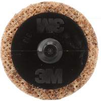Disque de conditionnement de surface Roloc Scotch-Brite, 1-1/2" dia., Grain Cors&eacute;, Oxyde d'aluminium Seaboard Timber Mart