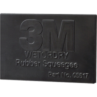 Wetordry Rubber Squeegee, 3", Rubber Seaboard Timber Mart