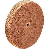 Meule d'abrasion et de polissage unitaris&eacute;e Scotch-Brite, 6" x 1/8", Arbre de 1/2", Grain de Cors&eacute;, Oxyde d'aluminium Seaboard Timber Mart