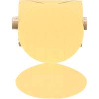 Disque abrasif dor&eacute; en rouleau de papier Stikit, 5" dia., Grain P180, Oxyde d'aluminium Seaboard Timber Mart