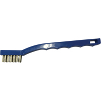 Petites brosses de nettoyage, Acier inoxydable, 3 x 7 rangs de fils, Longueur 7-3/4" Seaboard Timber Mart