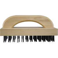 Brosses bloc de boucher &agrave; fils plats, Fil en acier plat, 8 x 12 rangs de fils, Longueur 9" Seaboard Timber Mart