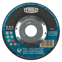 Premium Deep Thincut Cut-Off Wheel, 7" x 1/16", 7/8" Arbor, Type 27, Aluminum Oxide, 8600 RPM Seaboard Timber Mart