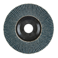 Flap Disc, 4-1/2" x 7/8", Type 27, 40 Grit, Zirconium Seaboard Timber Mart